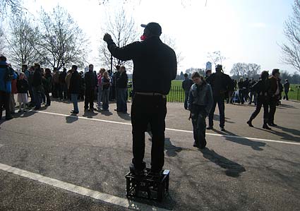 speakers corner